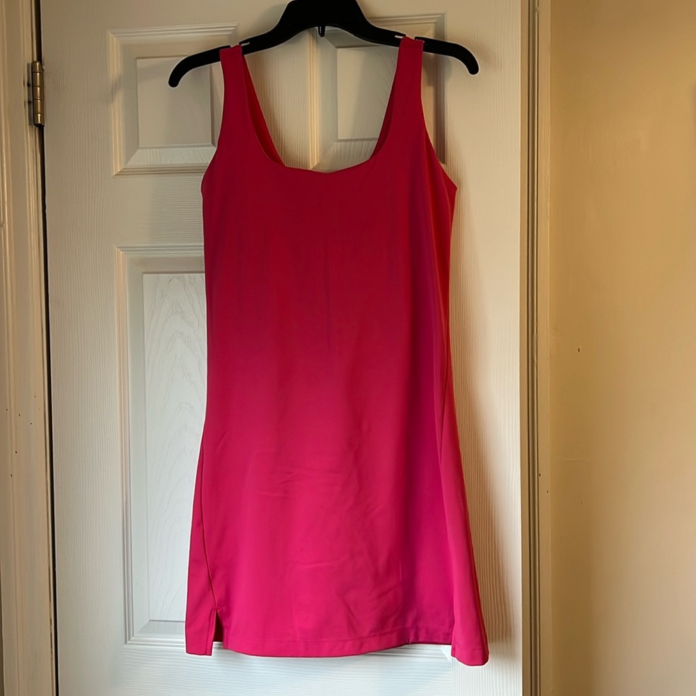 Old Navy PowerSoft Square-Neck Athletic Dress